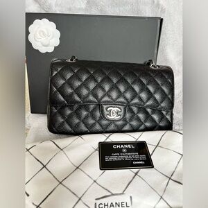 Chanel Timeless Classic Medium Double Flap Bag Caviar Leather, Mother’s Day Gift